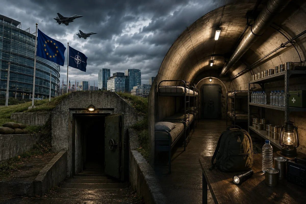 Avropada bunker və sığınacaq hazırlıqları: "Qoca qitə" yeni təhlükəsizlik mərhələsinə keçir Avropada bunker və sığınacaq hazırlıqları: "Qoca qitə" yeni təhlükəsizlik mərhələsinə keçir
