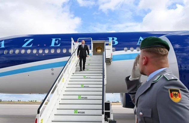 Prezident İlham Əliyev Almaniyaya rəsmi səfərə yola düşüb Prezident İlham Əliyev Almaniyaya rəsmi səfərə yola düşüb