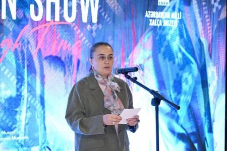 Azərbaycan Milli Xalça Muzeyində “Zamanın naxışları” adlı möhtəşəm moda nümayişi keçirilib