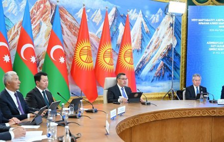 Azərbaycan və Qırğızıstan Dövlətlərarası Şurasının 3-cü iclası keçirilib