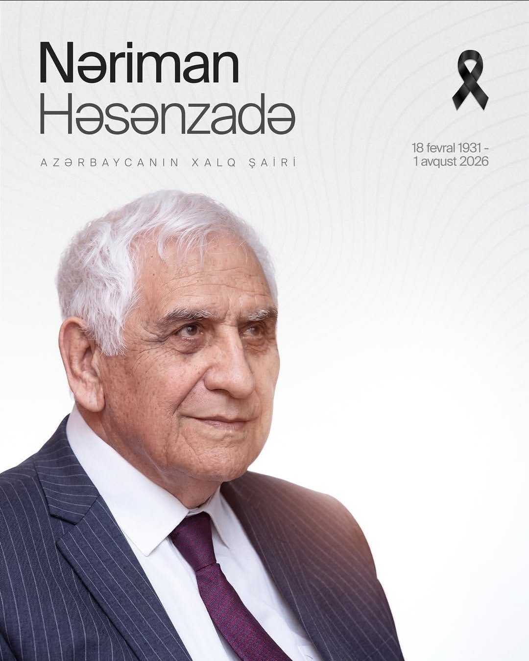 Prezident İlham Əliyev Nəriman Həsənzadənin vəfatı ilə bağlı paylaşım edib Prezident İlham Əliyev Nəriman Həsənzadənin vəfatı ilə bağlı paylaşım edib