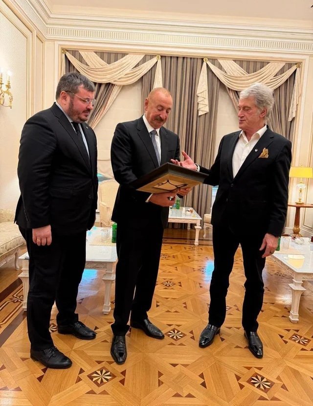 Viktor Yuşenko İlham Əliyevə və Azərbaycan xalqına təşəkkür edib