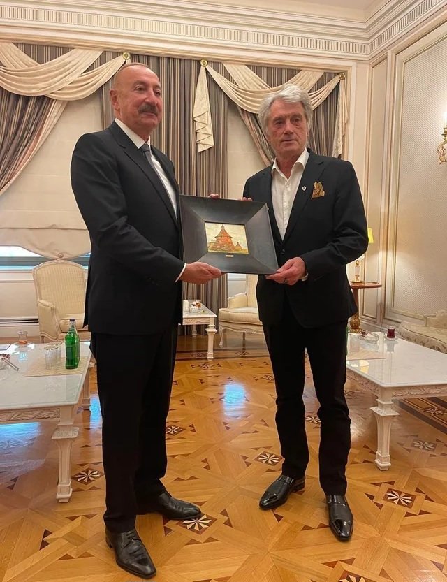 Viktor Yuşenko İlham Əliyevə və Azərbaycan xalqına təşəkkür edib