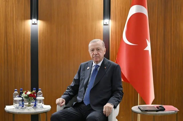 İlham Əliyev Rəcəb Tayyib Ərdoğanla görüşüb