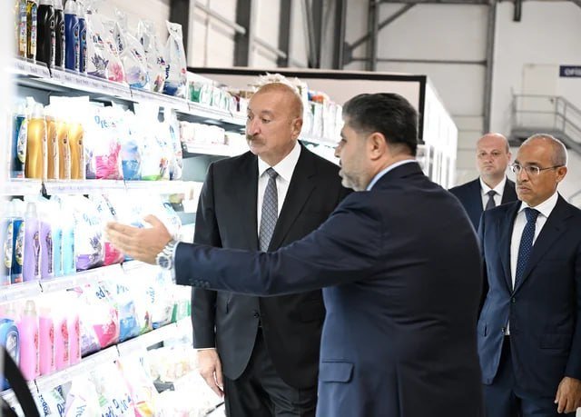 Prezident Qaradağda yeni müəssisənin açılışında iştirak etdi – 240 nəfər işlə təmin olunacaq