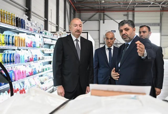 Prezident Qaradağda yeni müəssisənin açılışında iştirak etdi – 240 nəfər işlə təmin olunacaq
