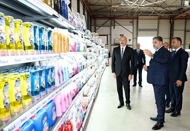 Prezident Qaradağda yeni müəssisənin açılışında iştirak etdi – 240 nəfər işlə təmin olunacaq