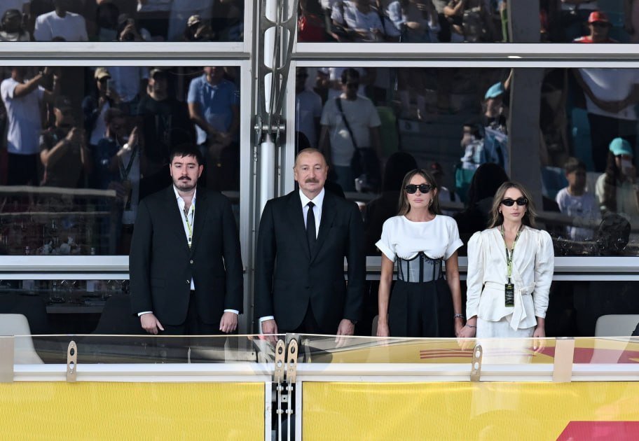 Bakıda Formula 1 Azərbaycan Qran-Prisinin əsas yarışı keçirilib