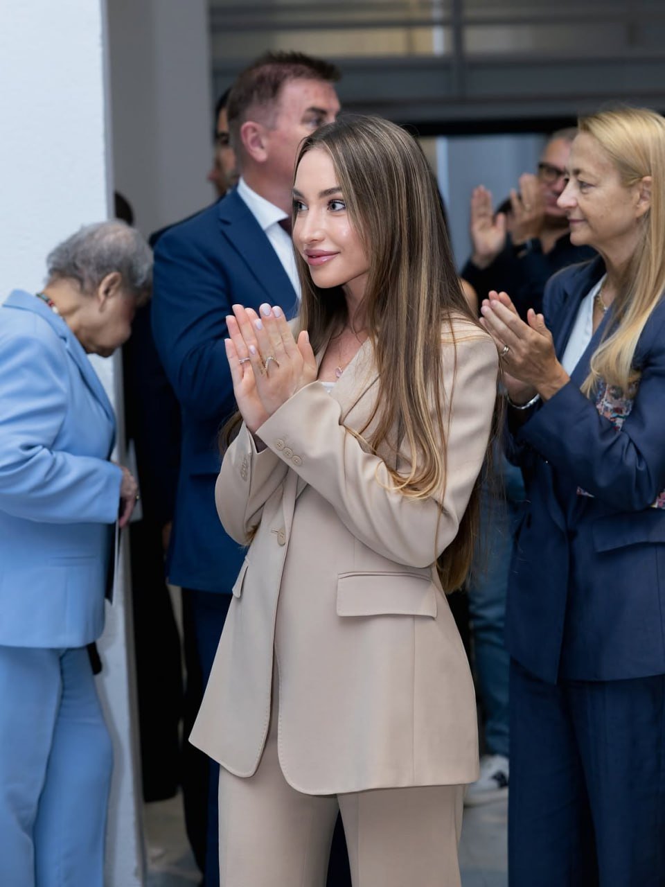 Alyona Əliyeva Vatikan səfərindən paylaşım edib