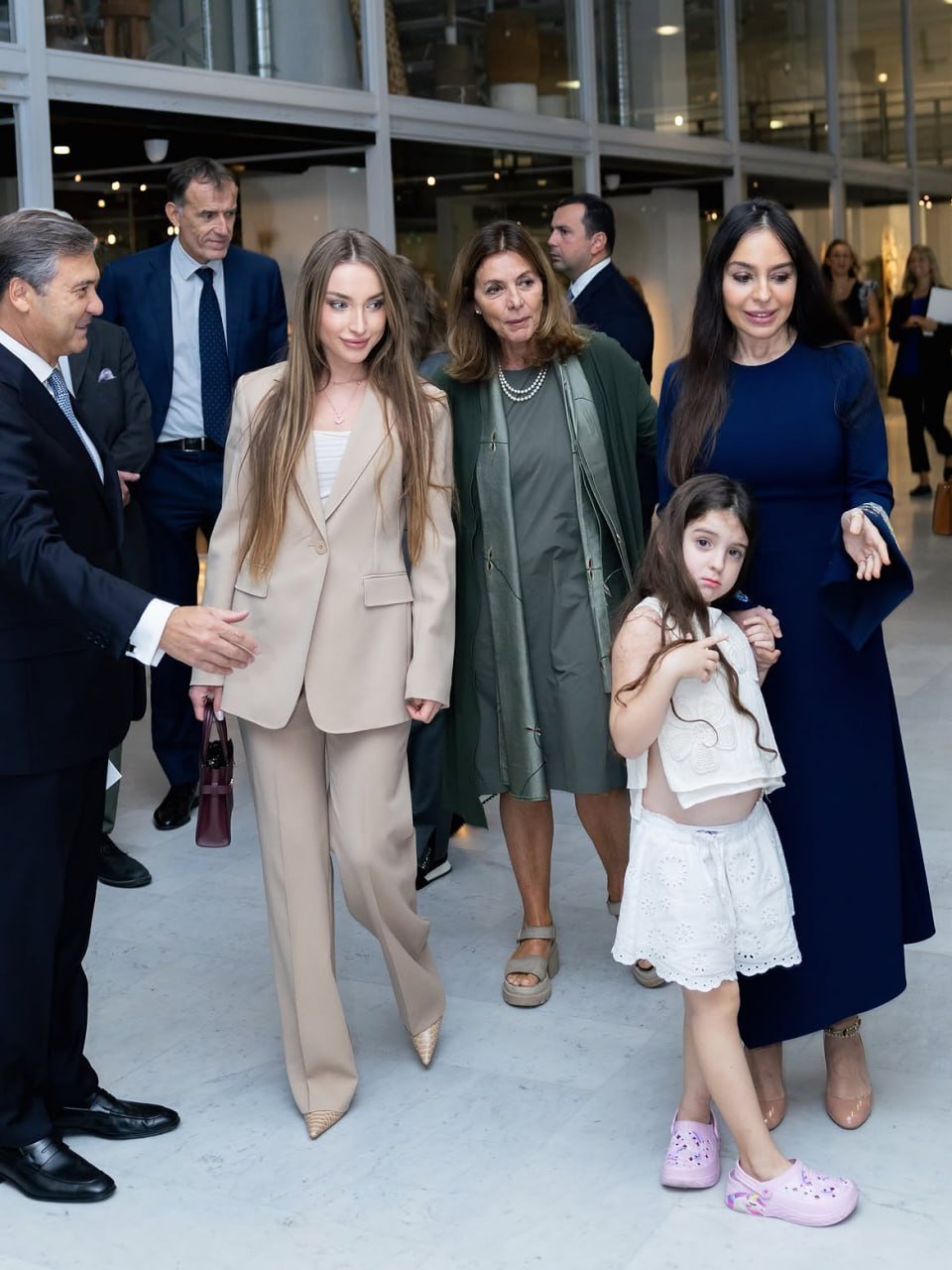 Alyona Əliyeva Vatikan səfərindən paylaşım edib