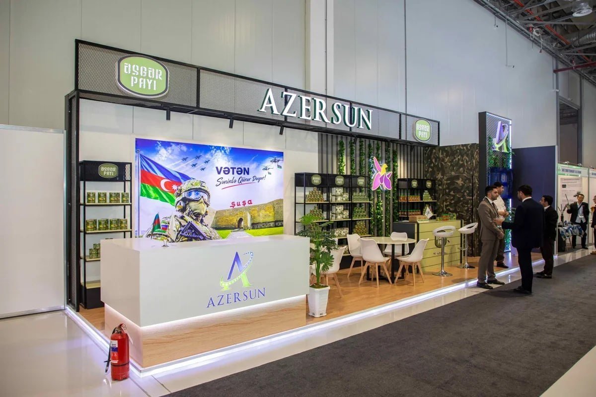 “Azərsun Holdinq” ADEX 2026 sərgisində “Əsgər payı” məhsullarını təqdim edir “Azərsun Holdinq” ADEX 2026 sərgisində “Əsgər payı” məhsullarını təqdim edir