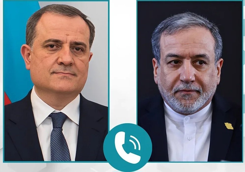 Ceyhun Bayramov iranlı həmkarına başsağlığı verib Ceyhun Bayramov iranlı həmkarına başsağlığı verib