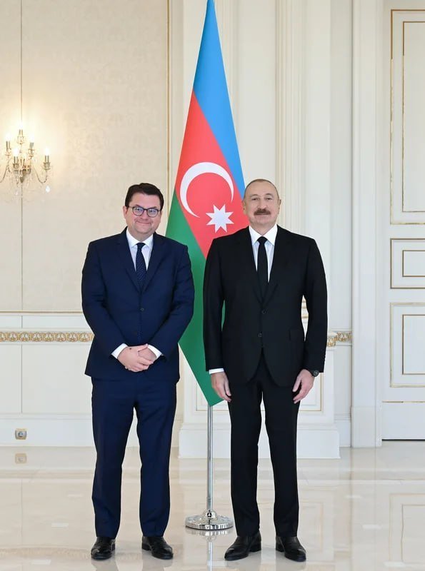 İlham Əliyev Avstriyanın yeni səfirini qəbul edib İlham Əliyev Avstriyanın yeni səfirini qəbul edib