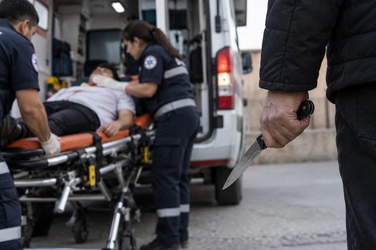 Tovuzda sərxoş ata oğlunu bıçaqladı Tovuzda sərxoş ata oğlunu bıçaqladı