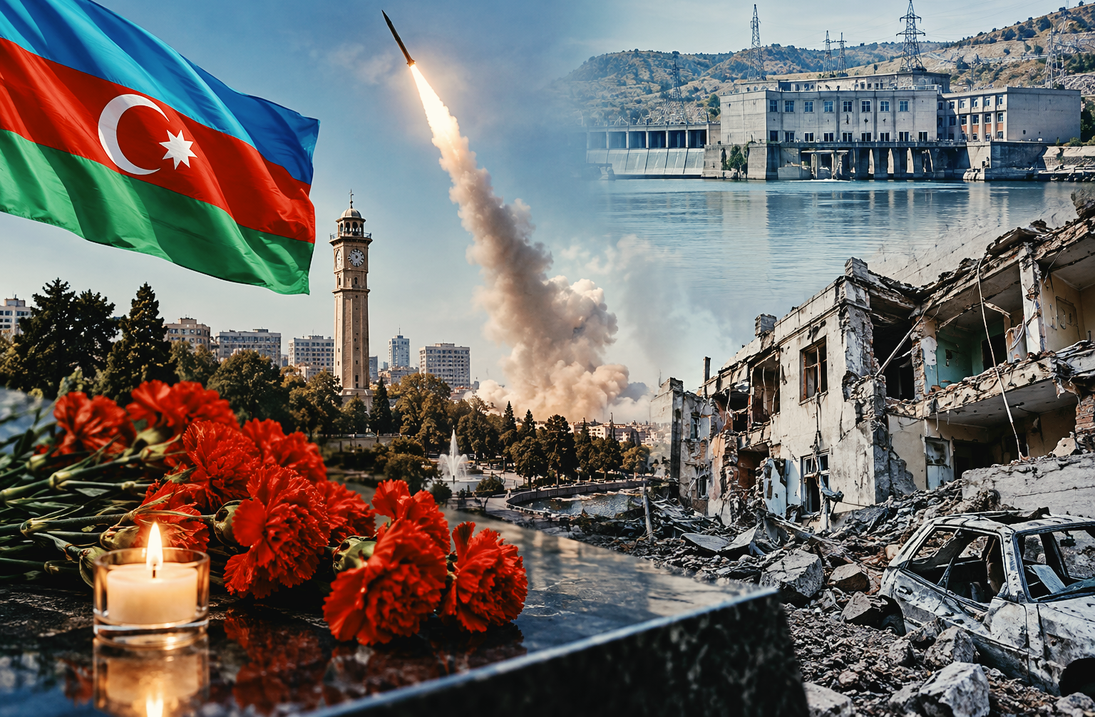 Gəncəyə dördüncü raket hücumundan altı il ötür Gəncəyə dördüncü raket hücumundan altı il ötür