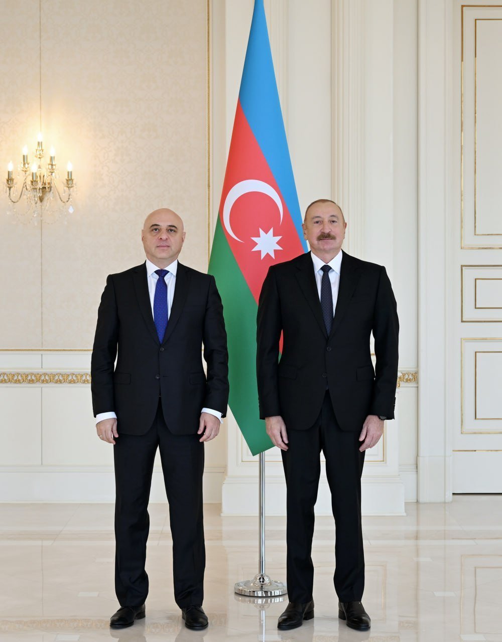 İlham Əliyev Gürcüstanın yeni səfirini qəbul etdi