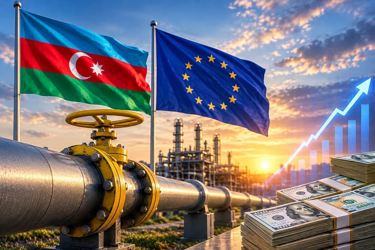 Avropada qazın bahalaşması Azərbaycanın ixrac gəlirlərini artıra bilər Avropada qazın bahalaşması Azərbaycanın ixrac gəlirlərini artıra bilər