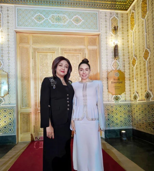 Leyla Əliyeva Səmərqənddə “Əbədi şəhər” kompleksi ilə tanış olub Leyla Əliyeva Səmərqənddə “Əbədi şəhər” kompleksi ilə tanış olub